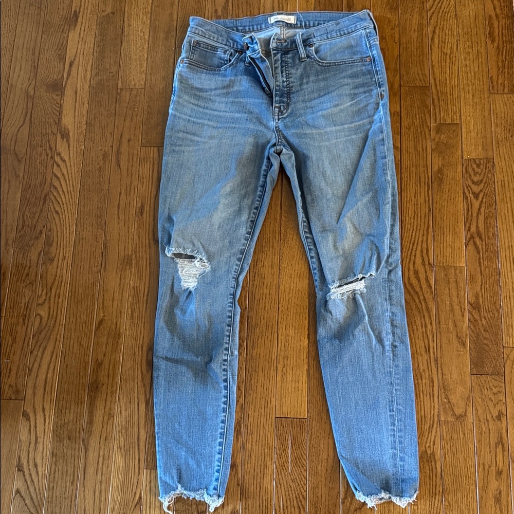 Madewell 9 high rise skinny Jeans 30